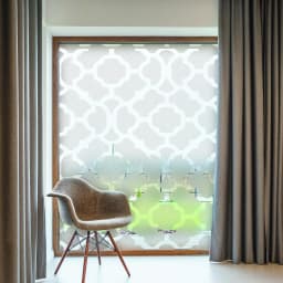 image-Frosted Door Film Privacy Vinyl Decal - Etched Glass Etch Cling For Bedroom