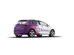 image-Custom Car Decal Half Wrap Vinyl - Exterior Decor Sticker Graphic For Race Truck