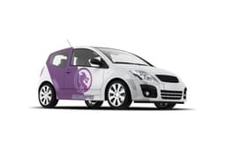 image-Custom Car Decal Half Wrap Vinyl - Exterior Decor Sticker Graphic For Race Truck