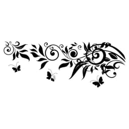image-Butterflies Vinyl Sticker - Car Bumper Moth Wall Laptop Window Butterfly Set