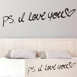 image-Custom Personalized Handwriting Sticker - Hand Writing Quote Gift Wall Drawn Vinyl Decal