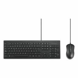 image-Keyboard and Mouse Kensington KM100 Black Spanish QWERTY