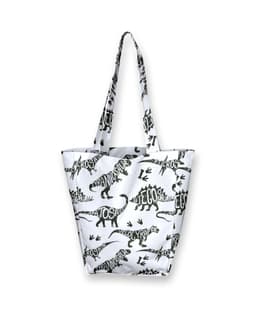 image-Kids Shopper Bag | White Dinosaur Tote | Eco-Friendly Kids Tote | Cute and Durable Totes Bag for Kids