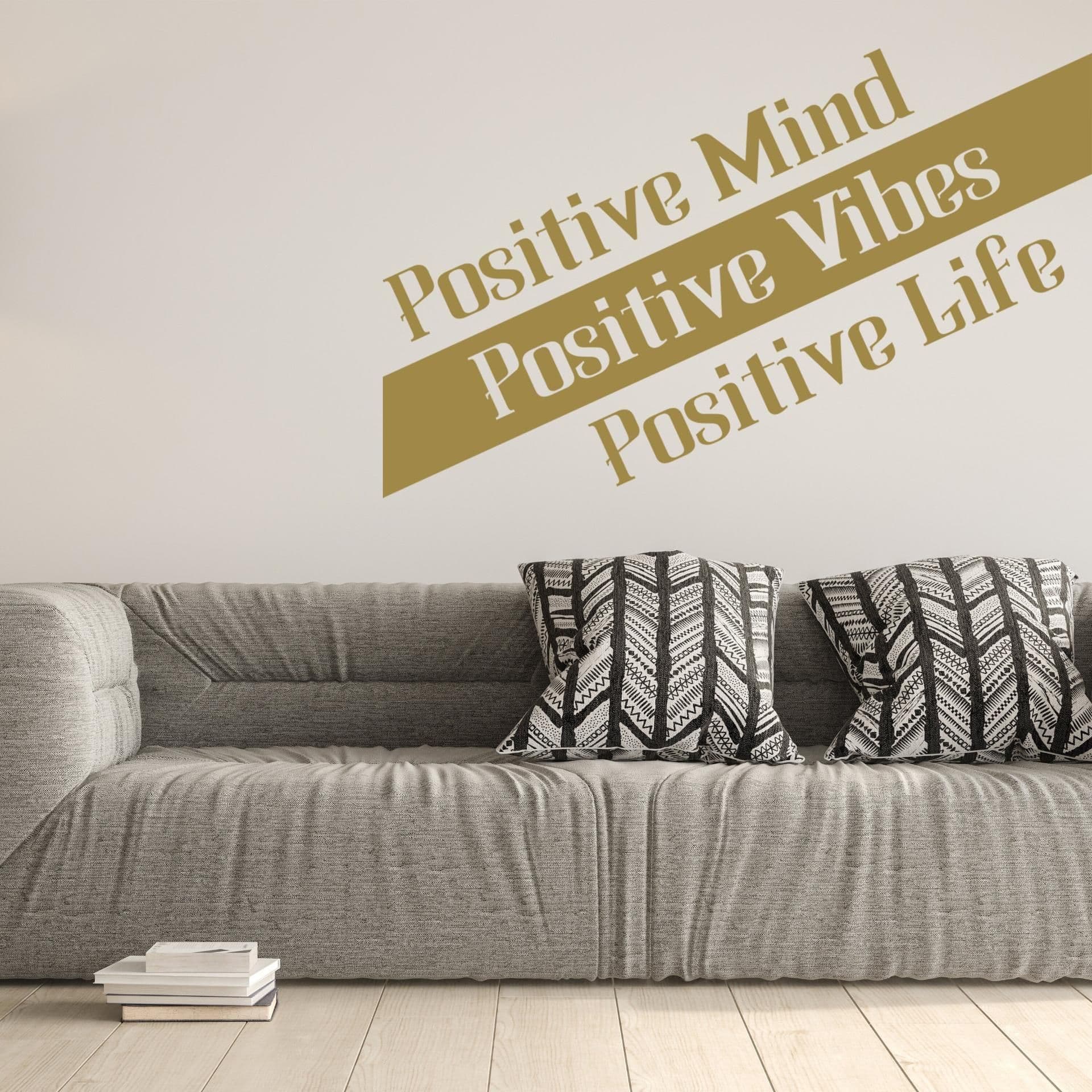 image-Lockdown Positive Quote Sticker - Inspirational Wall Decor Vinyl Decal For Adult