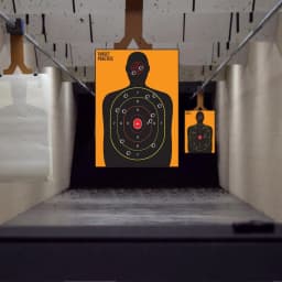 image-Range Shooting Targets Practice For Gun Rifle Pistol Airsoft Handgun - Large Outdoor Human Silhouette Paper Shoot Set
