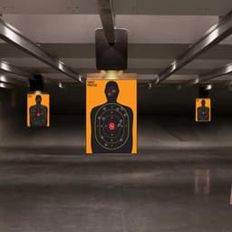 image-Range Shooting Targets Practice For Gun Rifle Pistol Airsoft Handgun - Large Outdoor Human Silhouette Paper Shoot Set