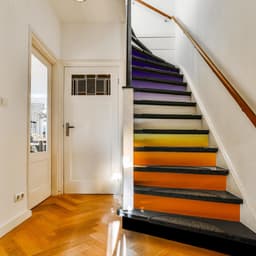 image-Gradient Color Self-adhesive Stairs Risers Stickers