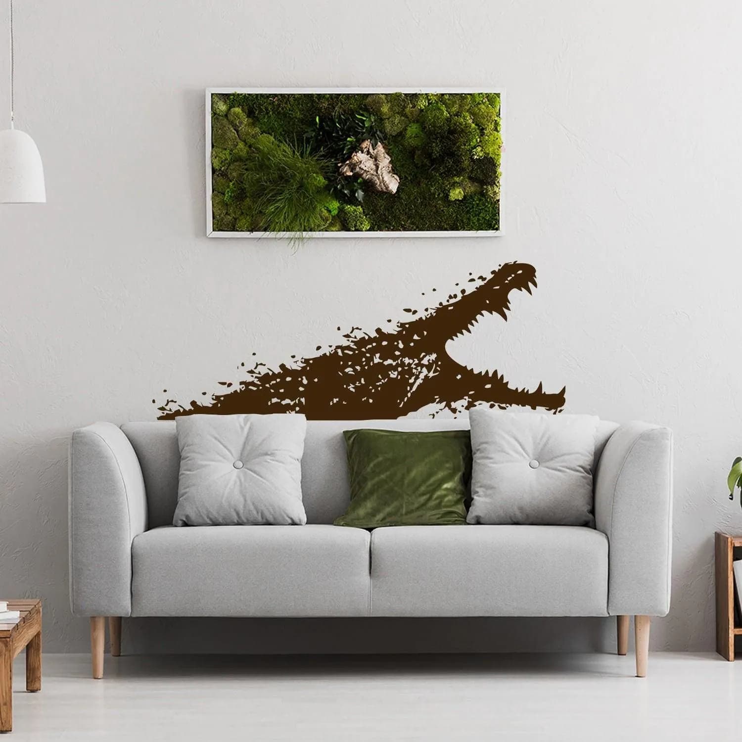 image-Aligator Wall Sticker - Gator Vinyl Decal
