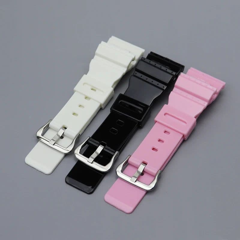 image-MR NENG Silicone Watch Strap for 14MM Women's Models – Durable & Stylish Band