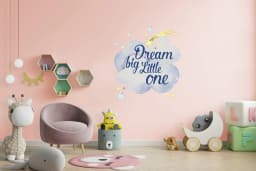 image-Baby Nursery Dream Wall Sticker - Animal Cloud Decor Decal For Boy Girl Room
