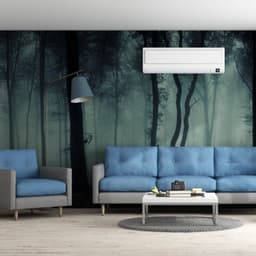 image-Foggy Forest Wallpaper Sticker Mural - Night Tree Fog Removable Wall Paper Art Decal