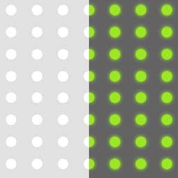 image-40x Glow In Dark Dots Wall Stickers - Luminous Ceiling Sticker Decals