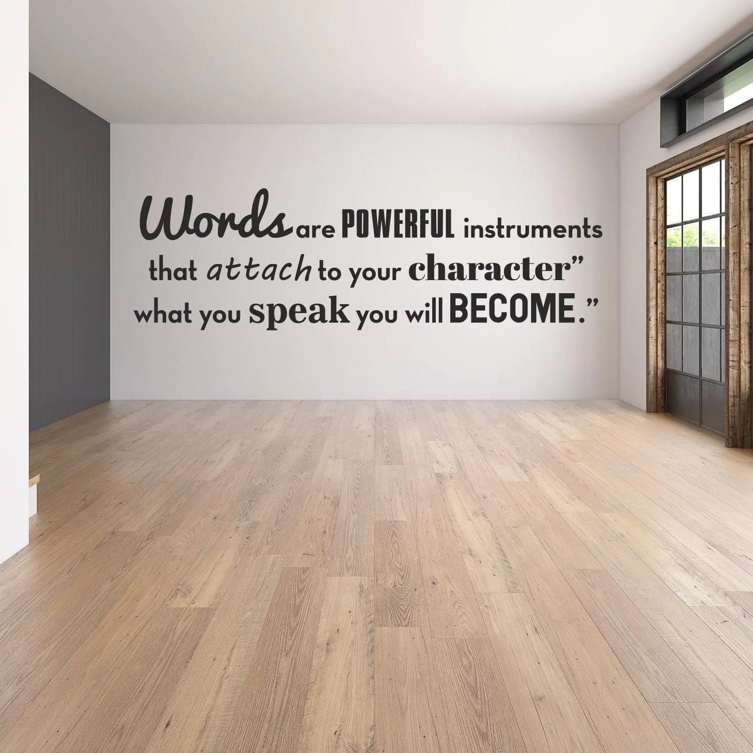 image-Inspirational Wall Vinyl Quote Sticker - Motivational Positive Inspiration Decal