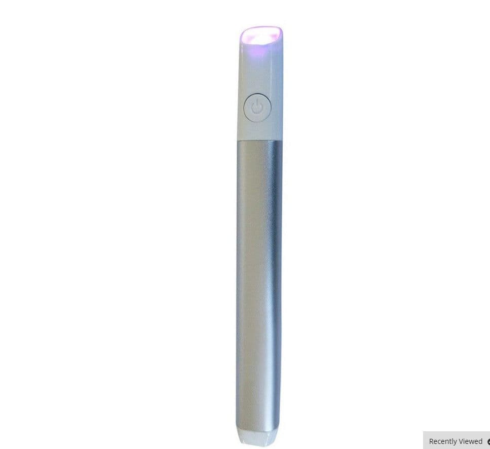 image-Yifan Acne Pen LED Light Therapy - Rose Gold