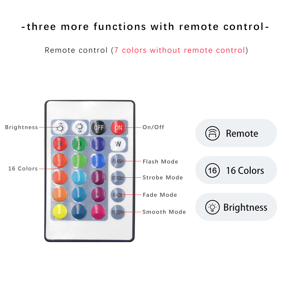 image-Touch Control Base Rewritable 3D Night Light with Message Board