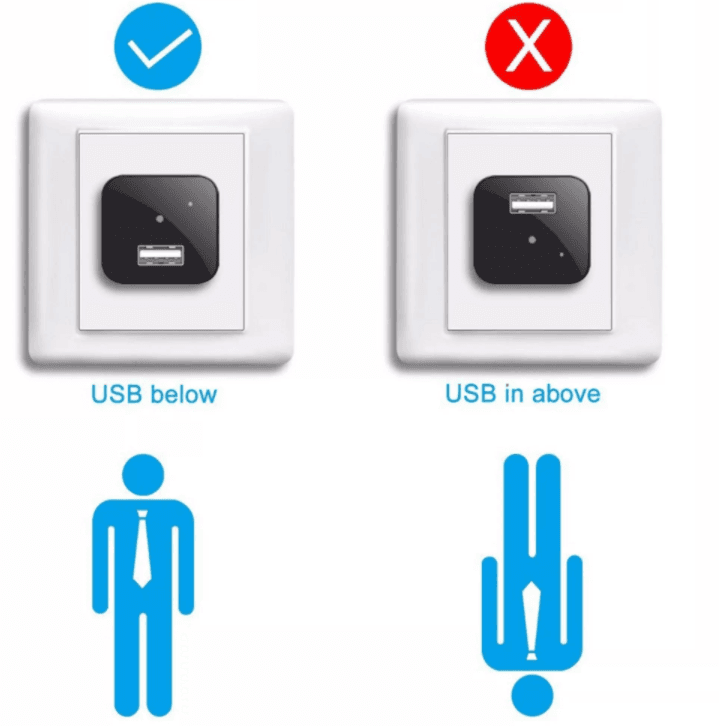 image-Night Vision 1080P Wifi Nanny Cam Wall Charger Hidden Spy Cameras