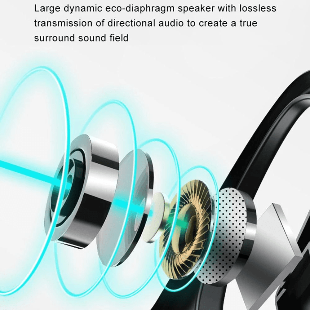 image-Bone Conduction Wireless Bluetooth Earphone Sport Headsets