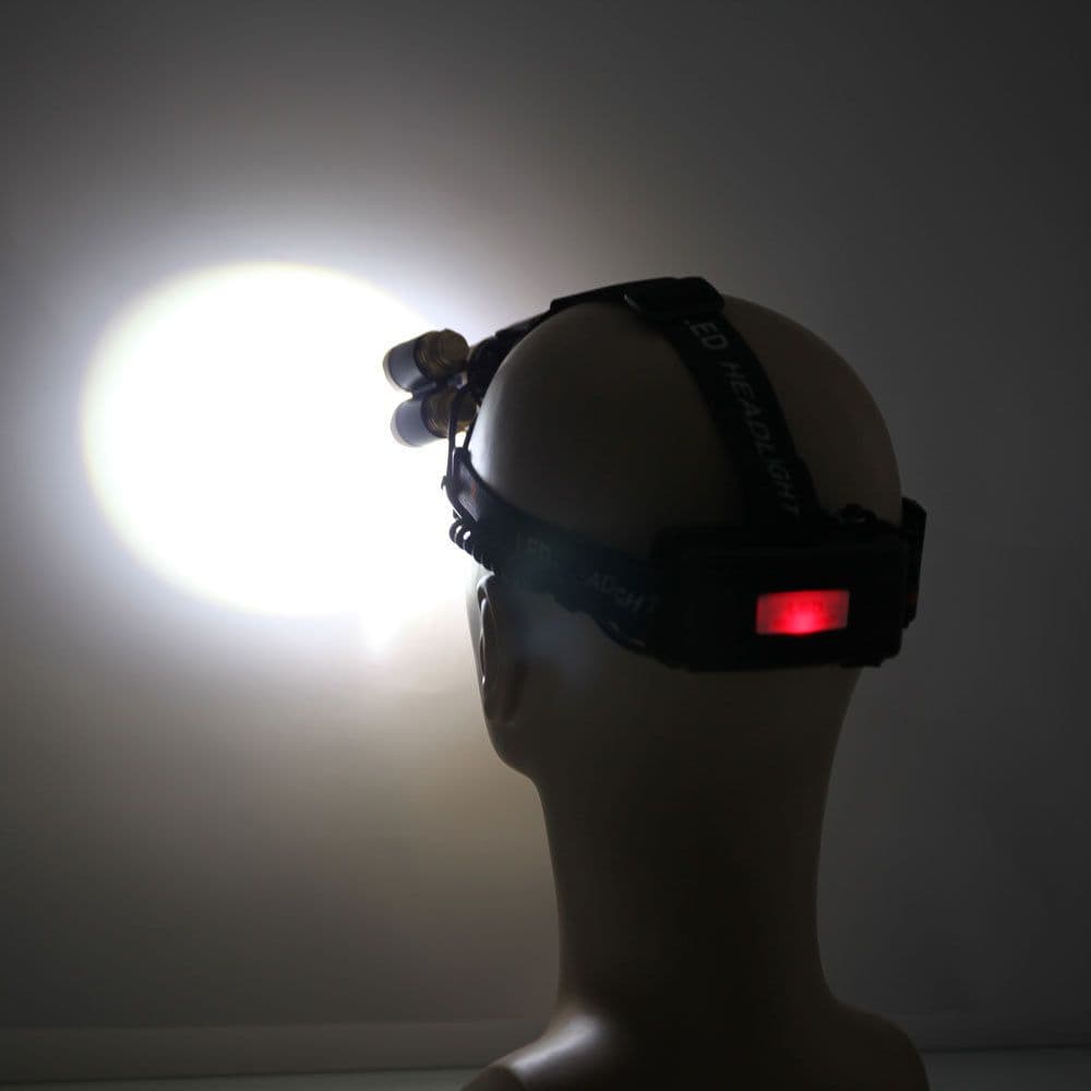 image-Outdoor 3.7V 2400LM Flexible Zoom Highlight Headlamp