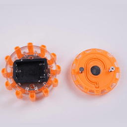 image-LED Roadside Safety Beacon Disc Car Flashing Warning Flare Lights