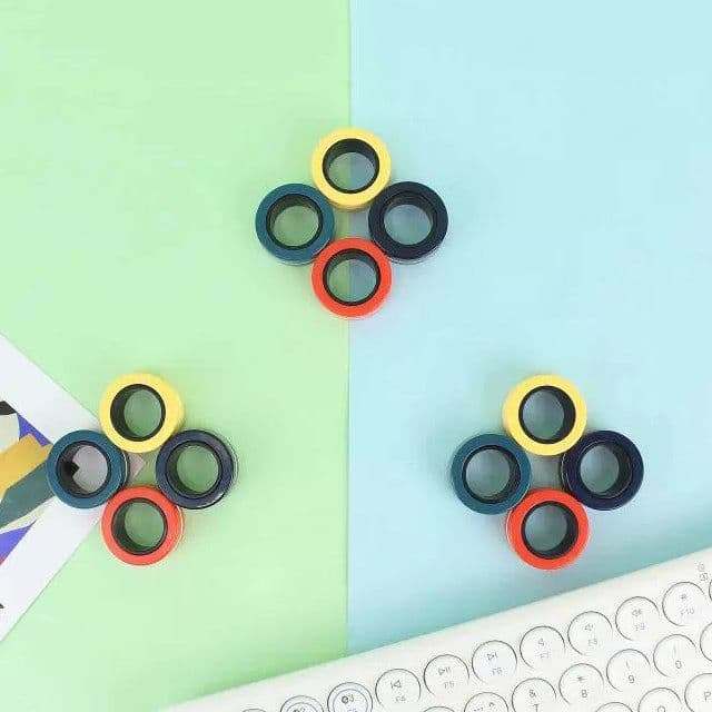 image-FinGears Magnetic Rings Anti-stress Magnetic Rings