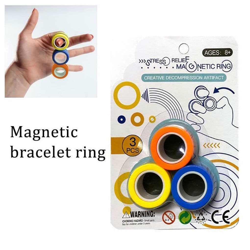 image-FinGears Magnetic Rings Anti-stress Magnetic Rings