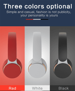 image-Ultra Long Battery Life Bluetooth 5.0 Wireless Stereo Headphones