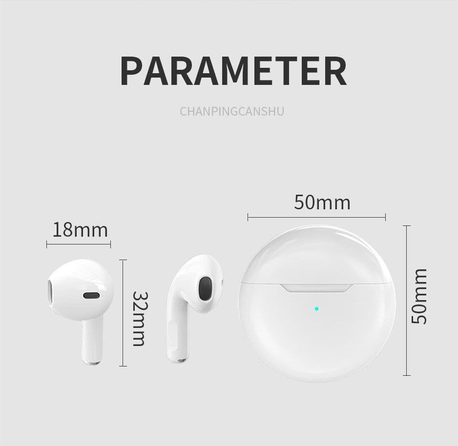 image-TWS Wireless Headphones With Mic For Apple iPhone Huawei