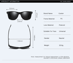 image-UV400 Men Women Fashion Polarized Sunglasses