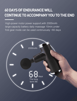 image-Mini Muscle Massage Gun Body Tissue Massager Fascia Gun