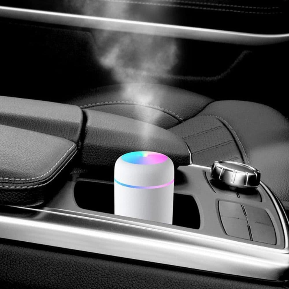 image-Portable Air Humidifier Mist Sprayer with Colorful Night Light