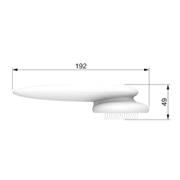 image-UFO Pet Massage Comb Cats Dog Grooming Combs Brush