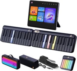 image-Smart Piano Keyboard with MIDI Controller
