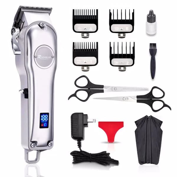 image-3 in 1 IPX7 Waterproof Beard Trimmer Men Hair Trimmer