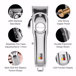 image-3 in 1 IPX7 Waterproof Beard Trimmer Men Hair Trimmer