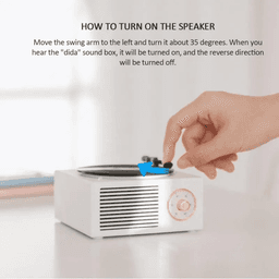 image-Retro Mini Vinyl Records Wireless Bluetooth Speakers