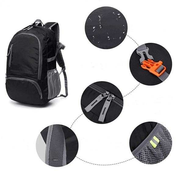 image-35L Folding Ultralight Backpack for Cycling Hiking and Camping