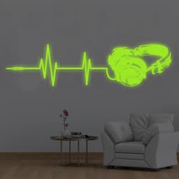 image-Vinyl Wall Decals, Luminous Melodies Design, Self-Adhesive Wall Art Stickers