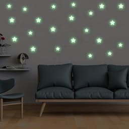 image-Starry Night Glow - 850 pcs Mesmerizing Glow In The Dark Stars Stickers