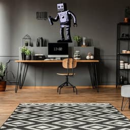 image-Barcode Robot Wall Vinyl Sticker - Urban Street Art Decal