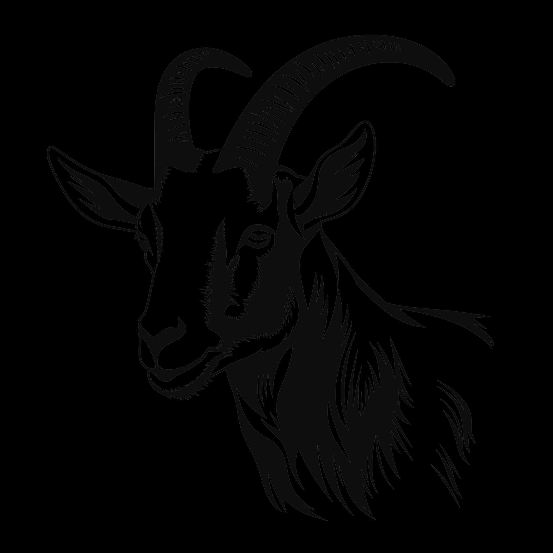 image-Graceful Goat Wall Decal - Bring Serenity to Your Space