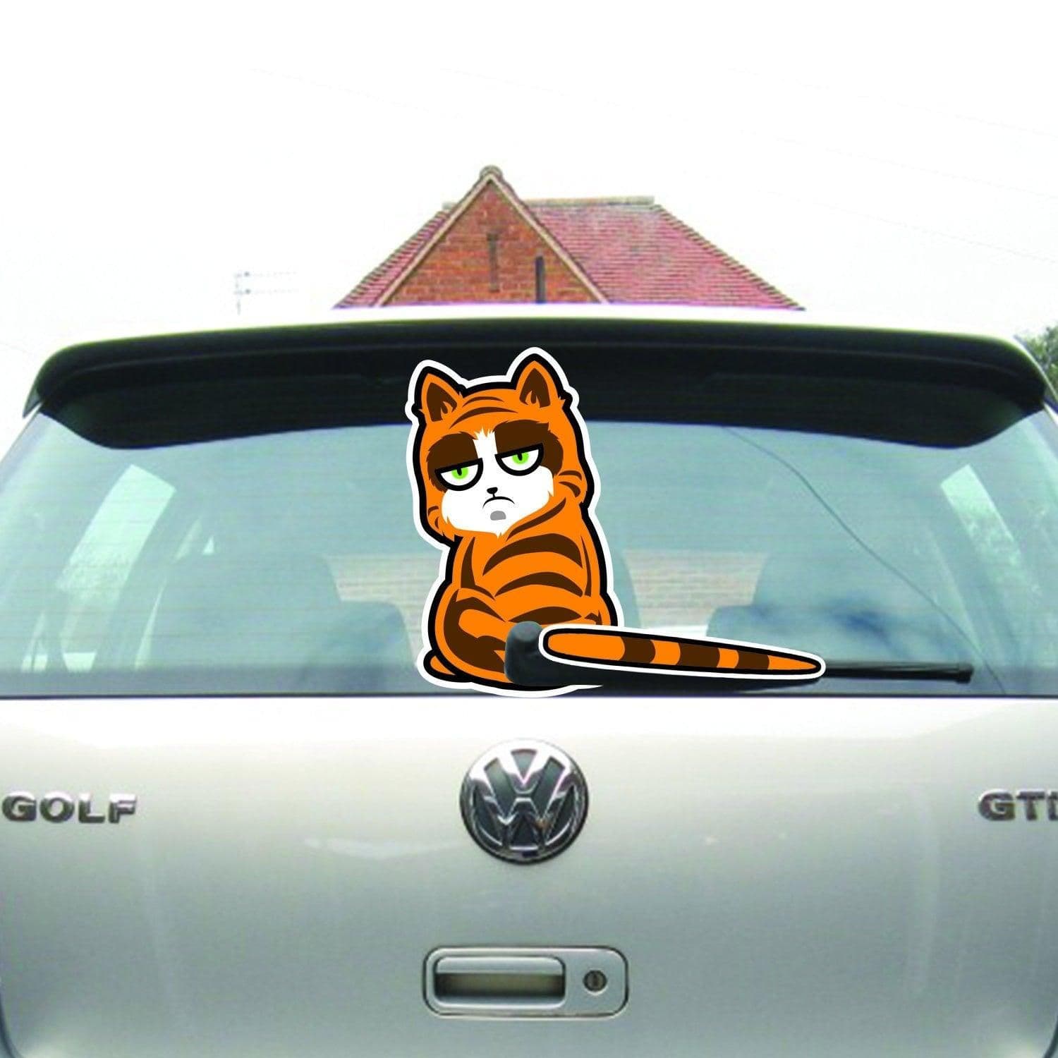 image-Rear Window Car Decal - Sticker Vinyl For Back Truck Windshield