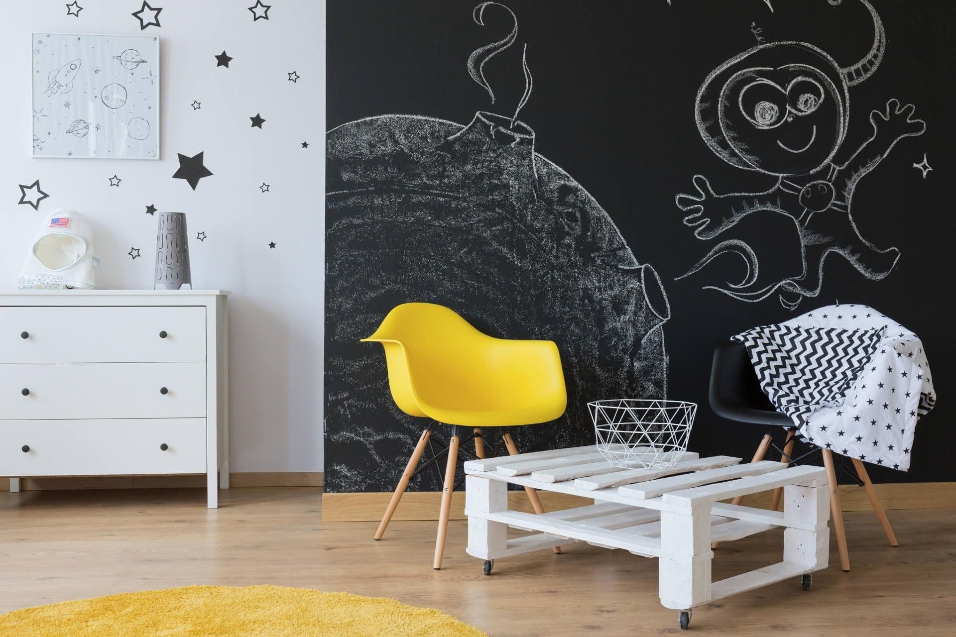 image-Chalkboard Wall Diy Black Kitchen Sticker - Reusable Write On Vinyl Decal