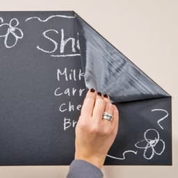 image-Chalkboard Wall Diy Black Kitchen Sticker - Reusable Write On Vinyl Decal
