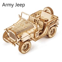 image-Assembly Model Toys Model Building Block 3D Wooden Puzzle