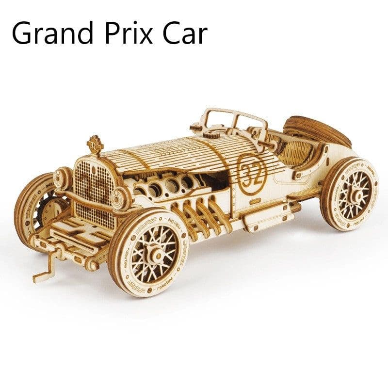 image-Assembly Model Toys Model Building Block 3D Wooden Puzzle