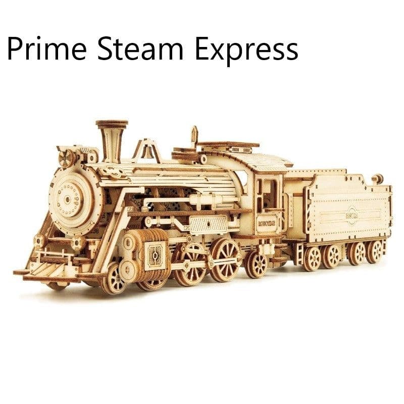 image-Assembly Model Toys Model Building Block 3D Wooden Puzzle