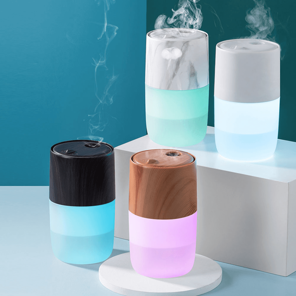image-1200mAh Rechargeable Jellyfish Air Humidifier Mist Sprayer