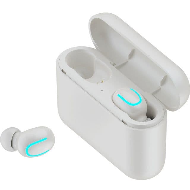 image-TWS Wireless Bluetooth 5.0 Earphones with1500 mAh power bank