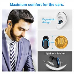 image-TWS Wireless Bluetooth 5.0 Earphones with1500 mAh power bank