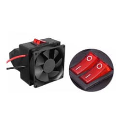 image-Portable Car Vehicle Fan Heater Warm Air Blower